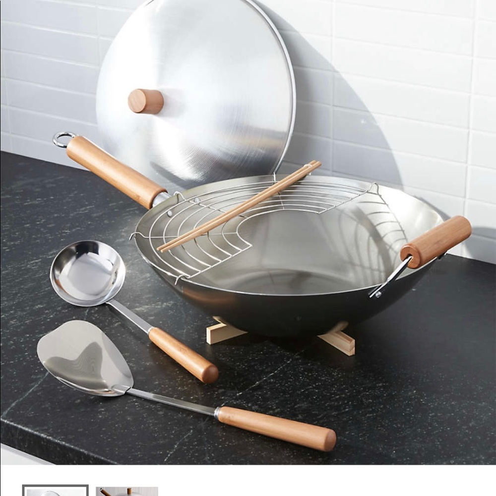 Unopened wok
